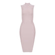 Women's Turtleneck Sleeveless Slim Stretch Dress
